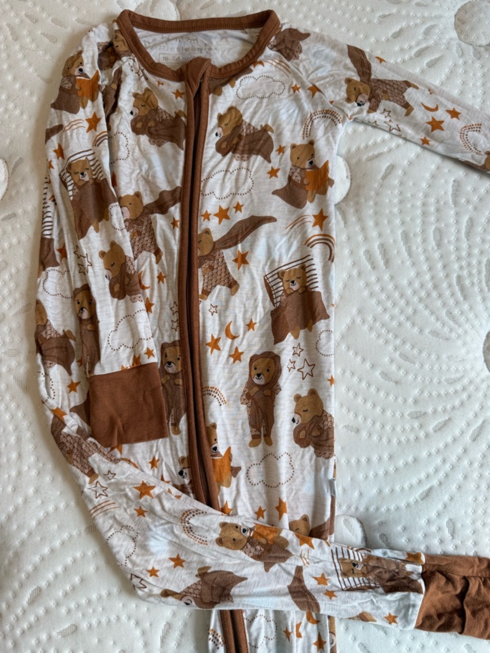 Little Sleepies Sleepy Bears 18-24mo Zippy